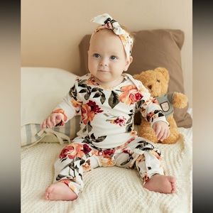 Baby Floral Print Jumpsuit 6-9 Months